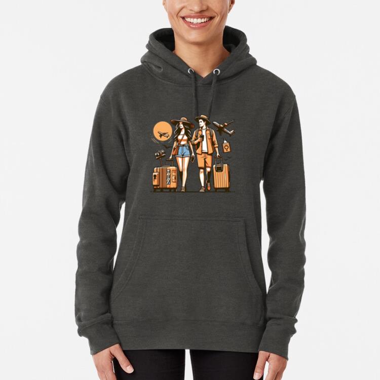 Bliss Lovely Camping Travelling Hoodie