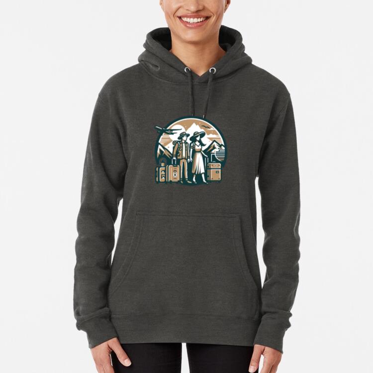 Bright Gorgeous Travelling Camping Hoodie