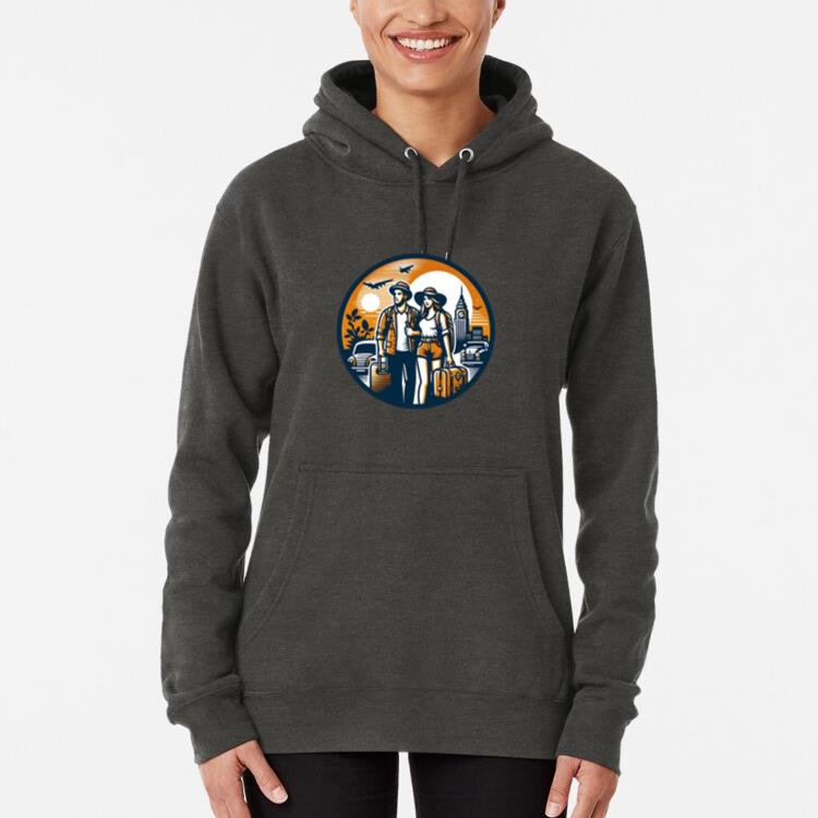 Bright Shining Camping Travelling Hoodie