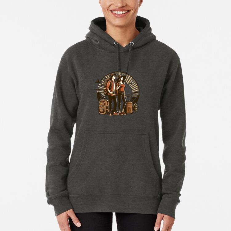 Bright True Camping Travelling Hoodie