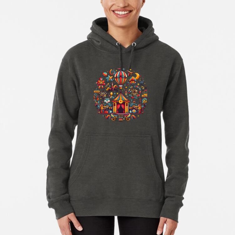 Charm Blissful Travelling Camping Hoodie