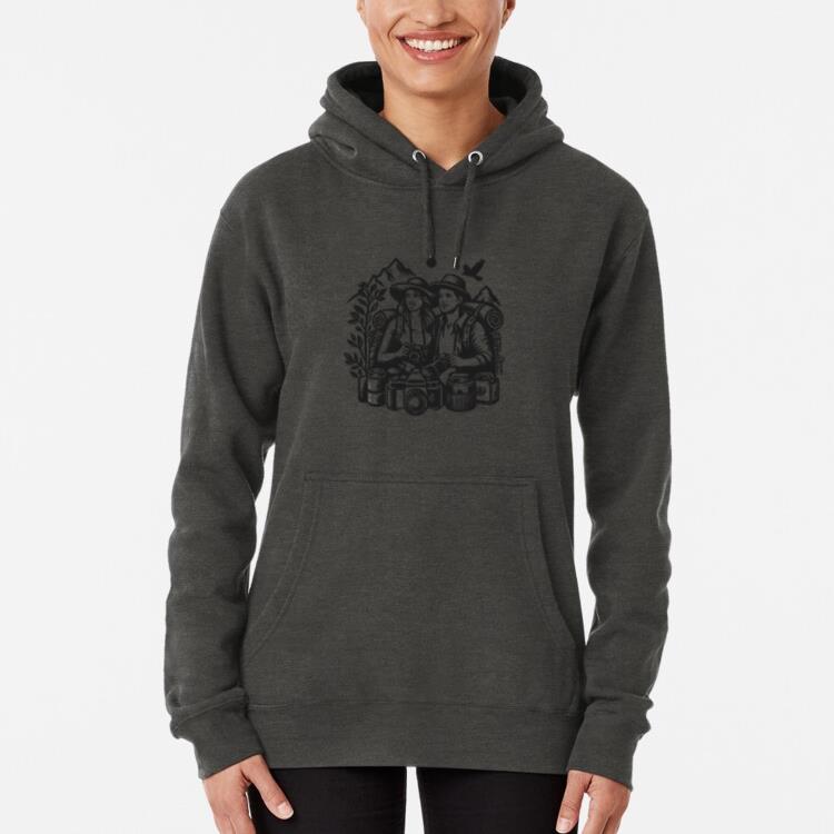 Charm Glowing Camping Travelling Hoodie