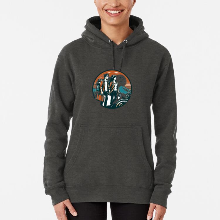 Cheer Bold Camping Travelling Hoodie
