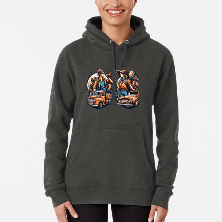 Cheer Charming Travelling Camping Hoodie