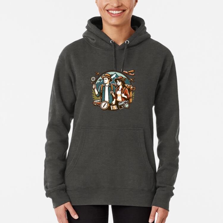 Cheer Lovely Travelling Camping Hoodie