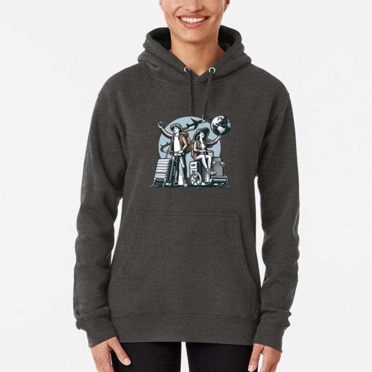 Delight Glowing Camping Travelling Hoodie