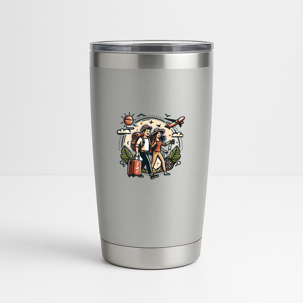Dream Bright Camping Travelling Tumbler