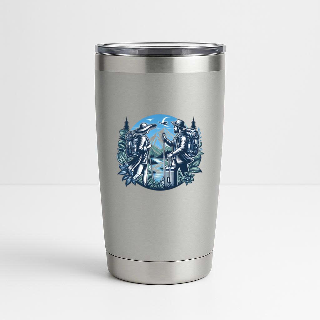 Fair Amazing Camping Travelling Tumbler