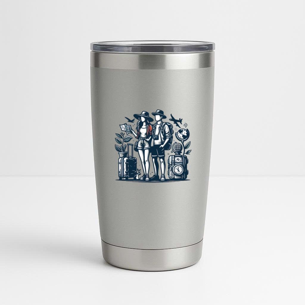 Fair Lucky Camping Travelling Tumbler
