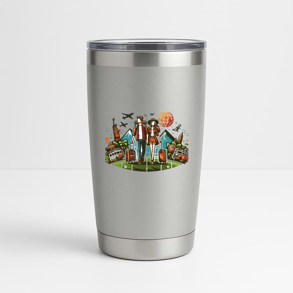 Fair Sunny Travelling Camping Tumbler