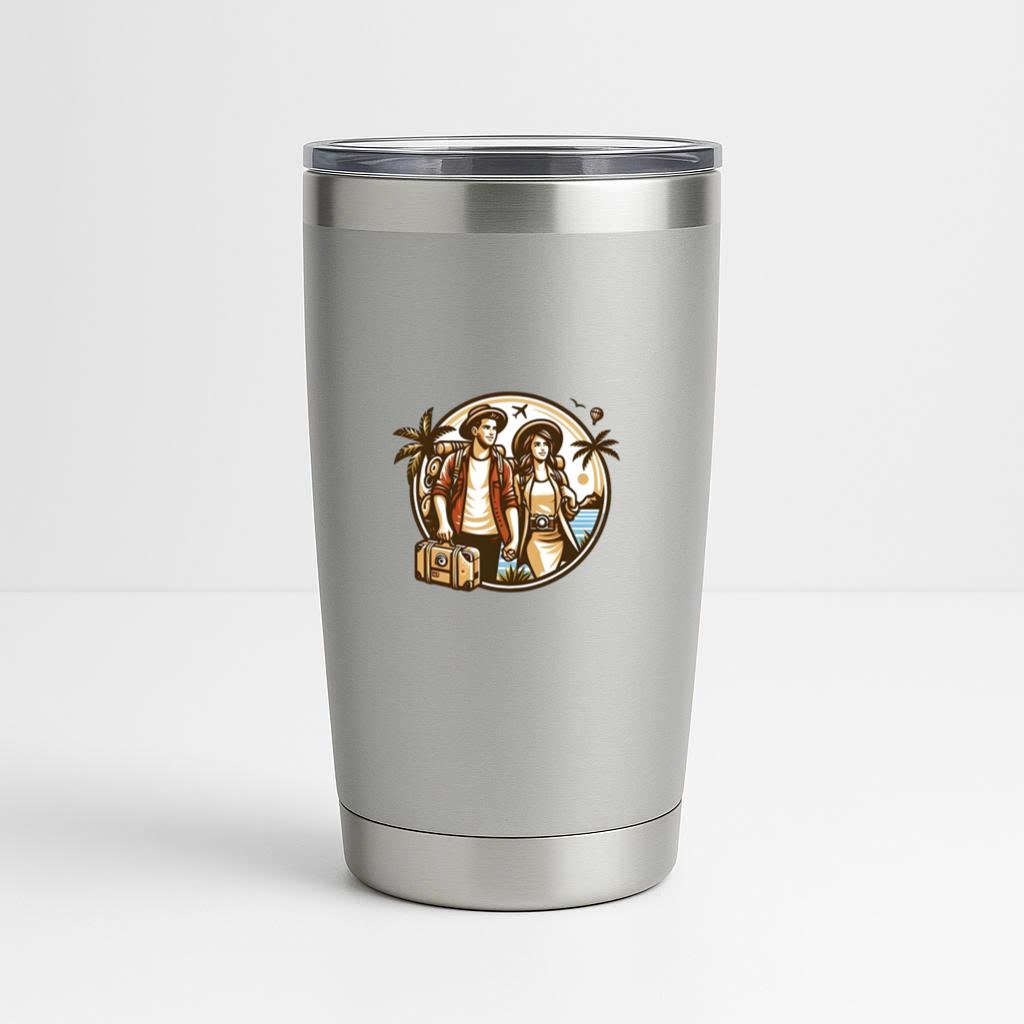 Faith Shining Camping Travelling Tumbler