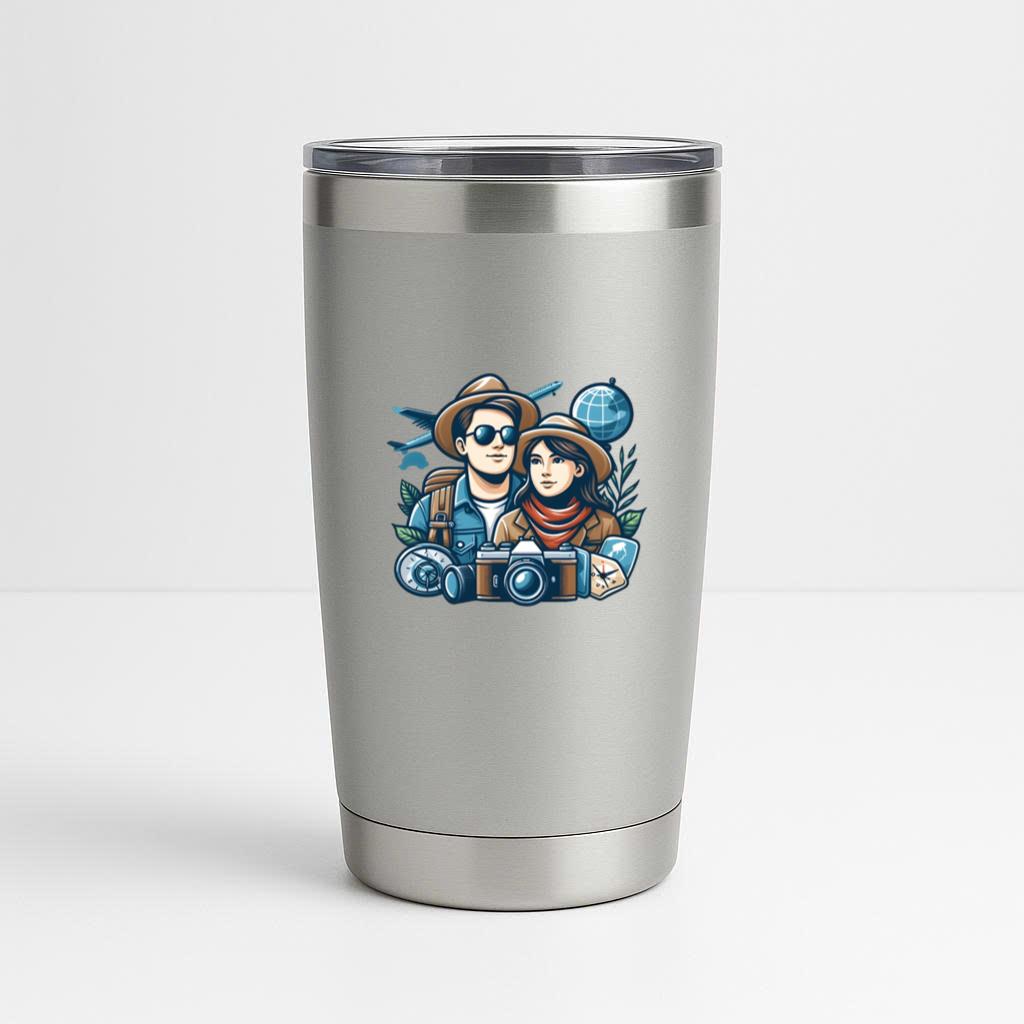 Faith Sweet Camping Travelling Tumbler