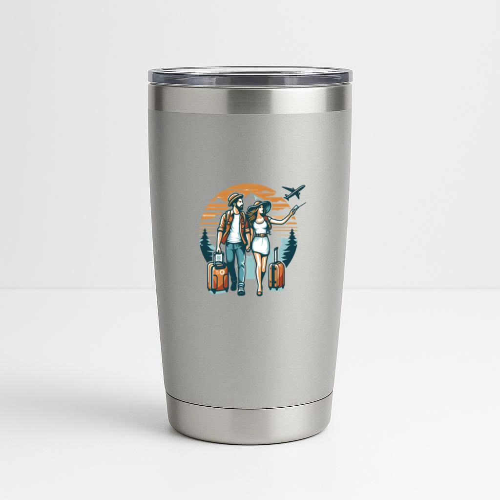 Faith True Travelling Camping Tumbler