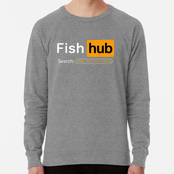 Fish Hub Man I Love Fishing Sweatshirt