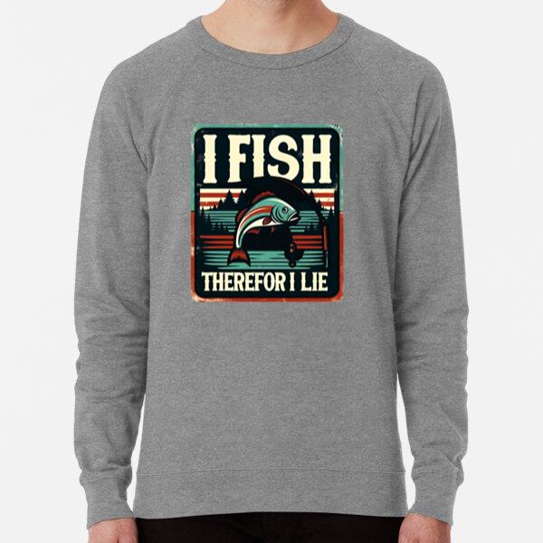 Fisherman Peaceful Cartoon Fishing Sweatshirt