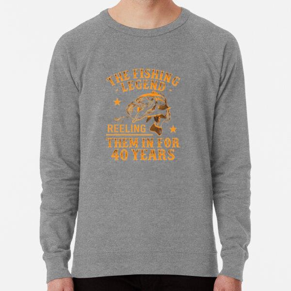 fishing legend th birthday gifts Sweatshirt