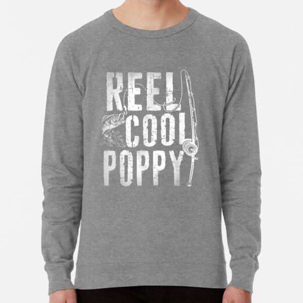 Fishing Papa Daddy Reel Cool Poppy Sweatshirt