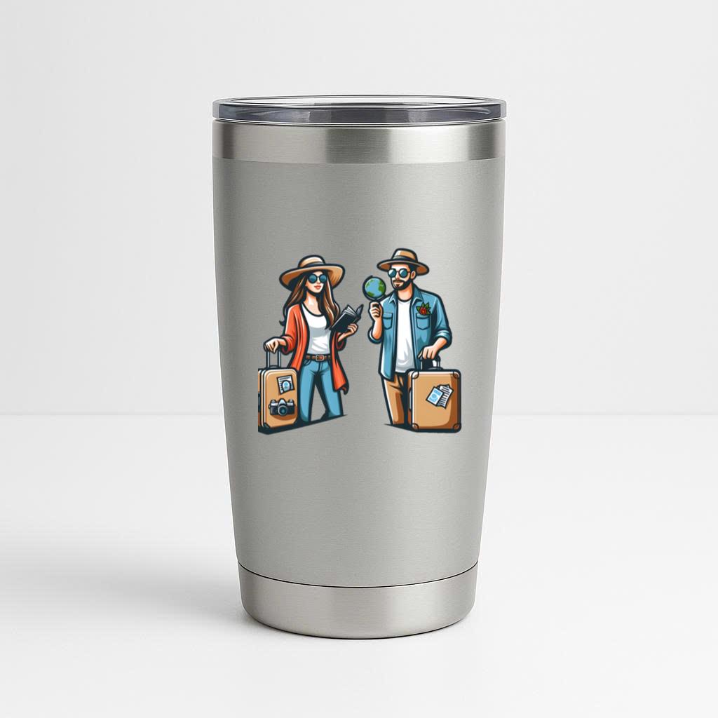 Fresh Kind Camping Travelling Tumbler