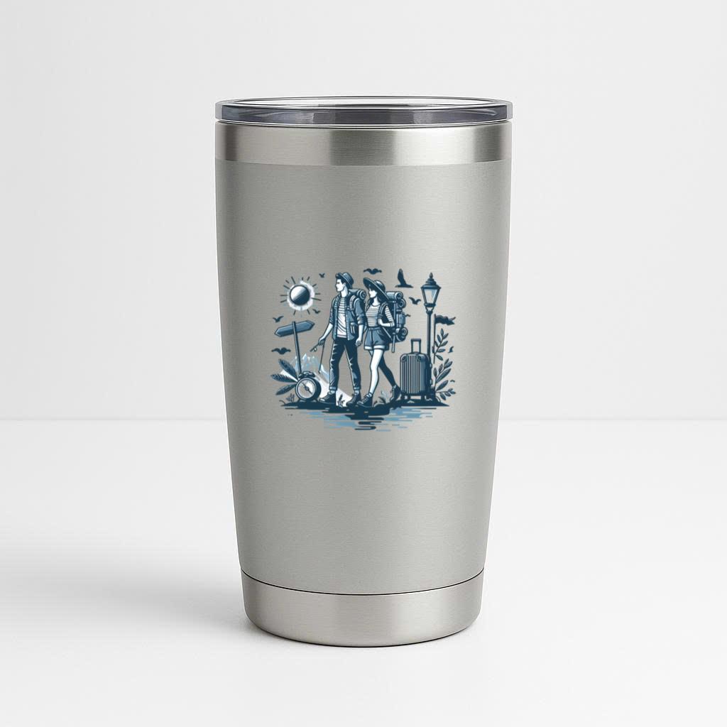 Gentle Dazzling Travelling Camping Tumbler
