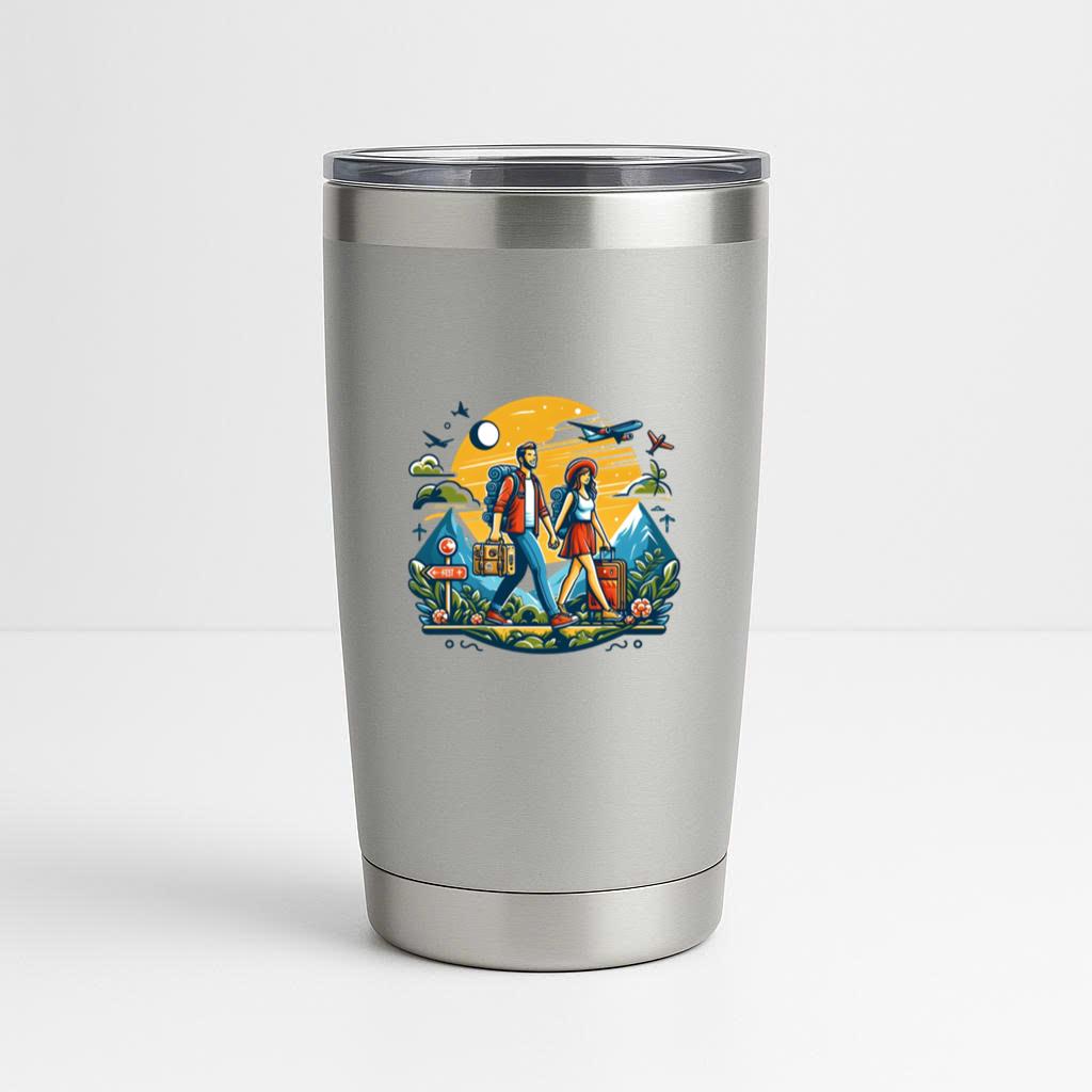 Gentle Gentle Camping Travelling Tumbler