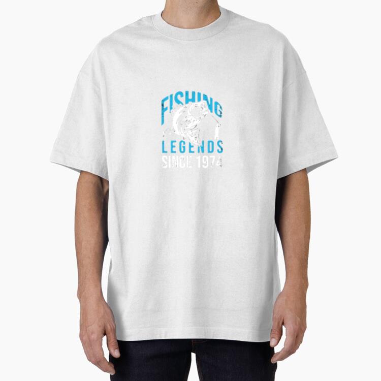 since fishing legends tshirt Oversized T-Shirt