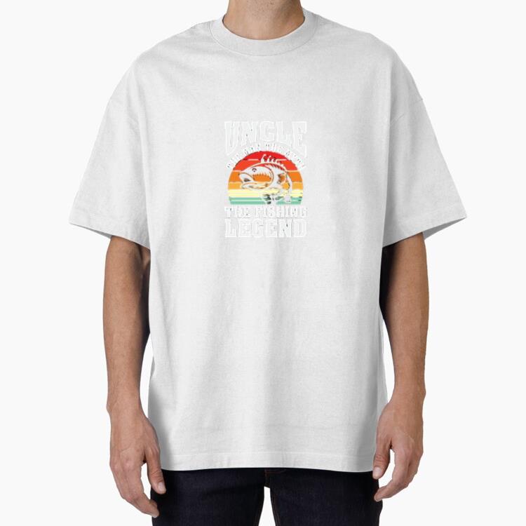 uncle-man-myth-fishing-legend-260nw-2268152603 Oversized T-Shirt