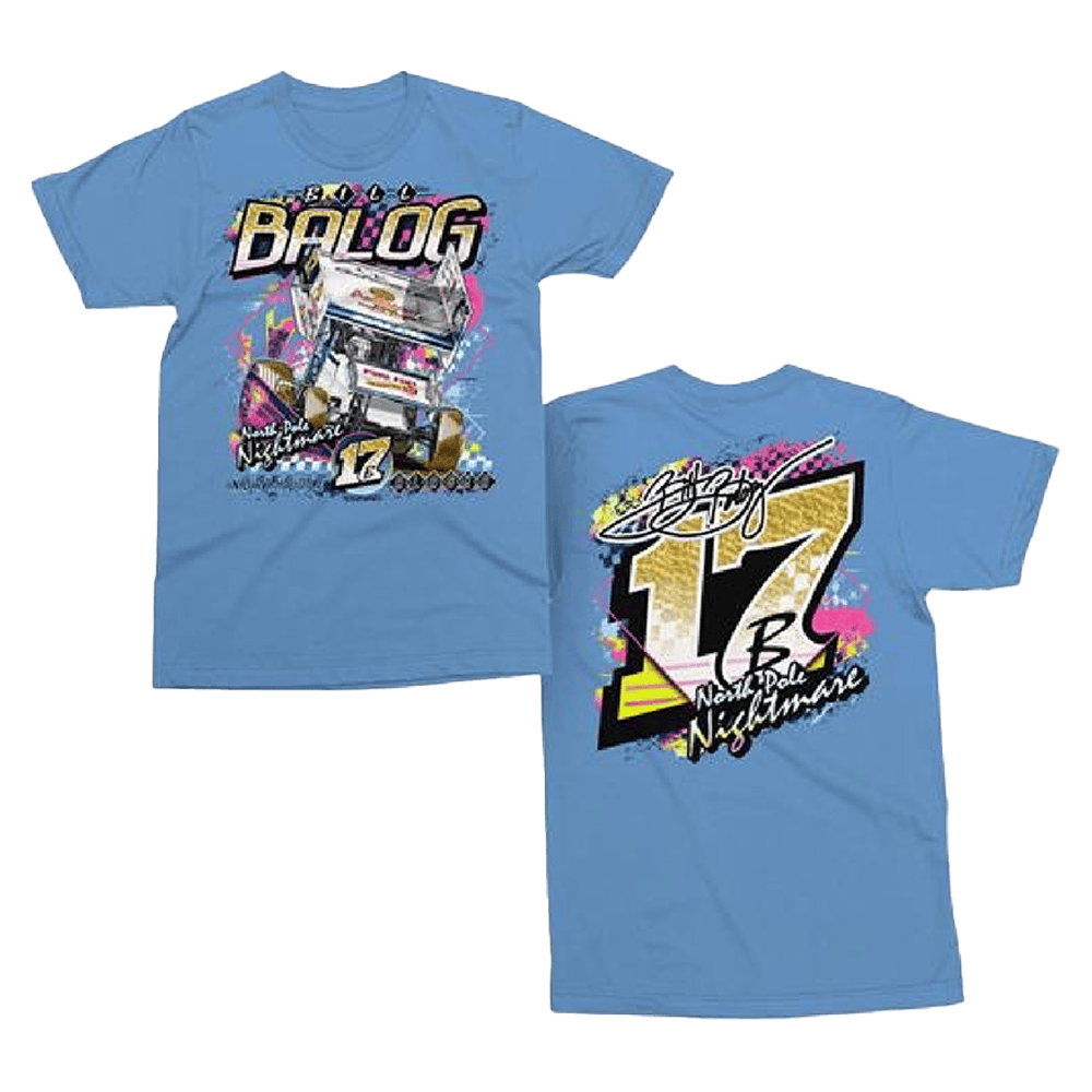 2024 Neon Nightmare Carolina Blue Shirt Billbalog Merch Stepdad Gifts For Father's Day