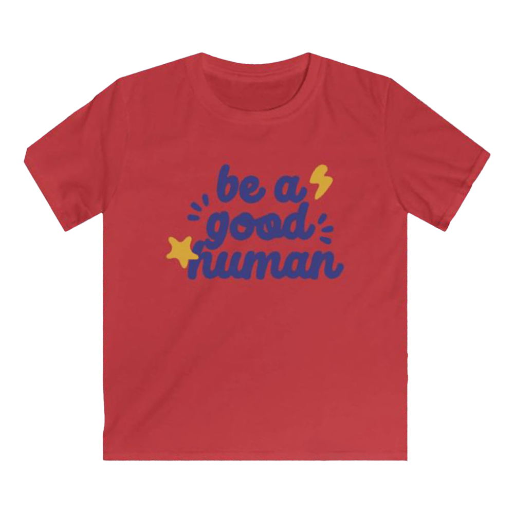21 Pineapples Merch Store Be A Good Human Star T-Shirt Father's Day Presents For Husband