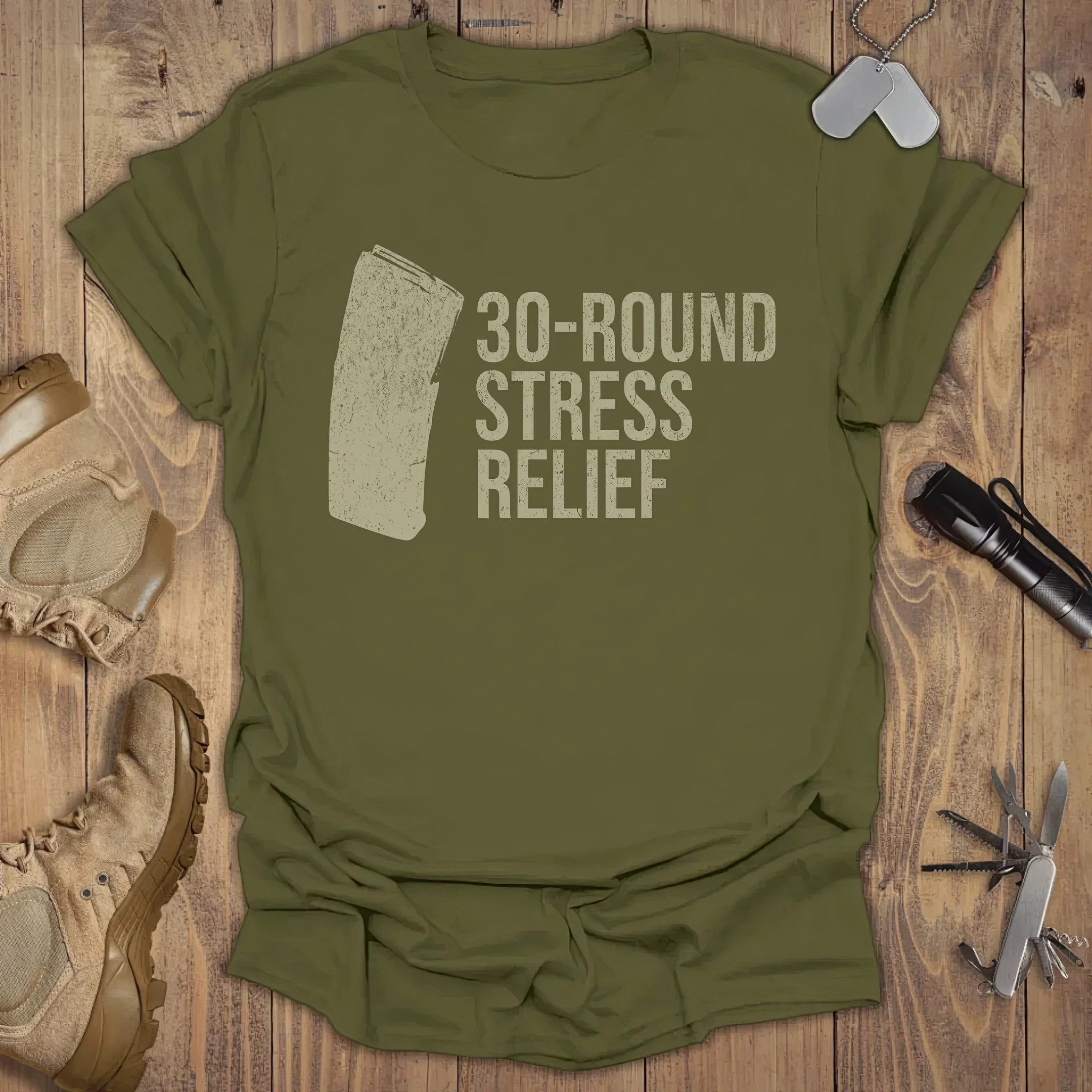 30 Round Stress Relief T-shirt Good Mother's Day Gifts For Mom