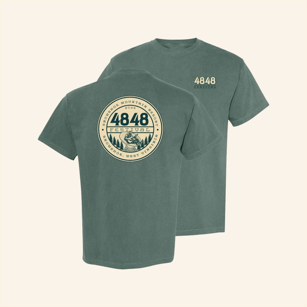 4848 '25 Circle Squatch Logo T-Shirt Press Press Merch Friends Birthday Gifts BFF Gifts