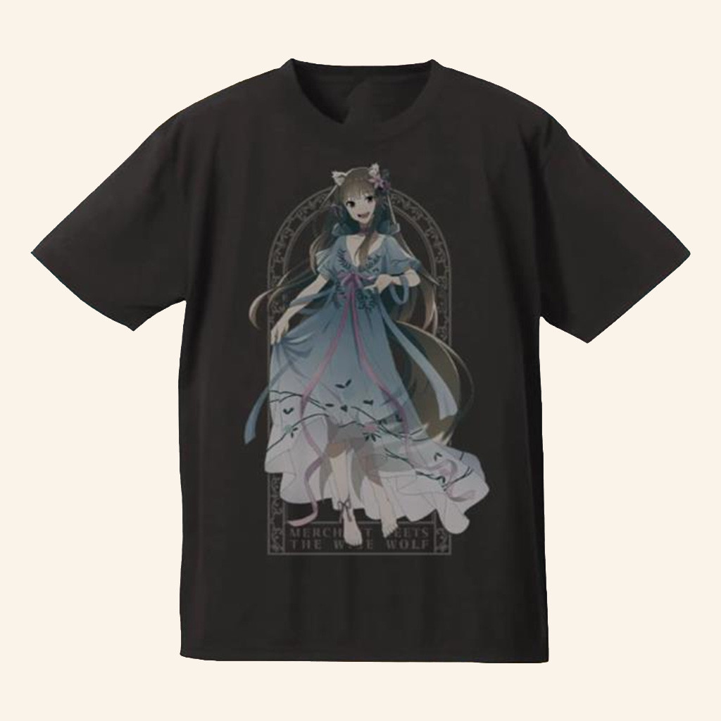 Animate Merch Spice And Wolf Merchant Meets The Wise Wolf Shirt Gifts For Friends