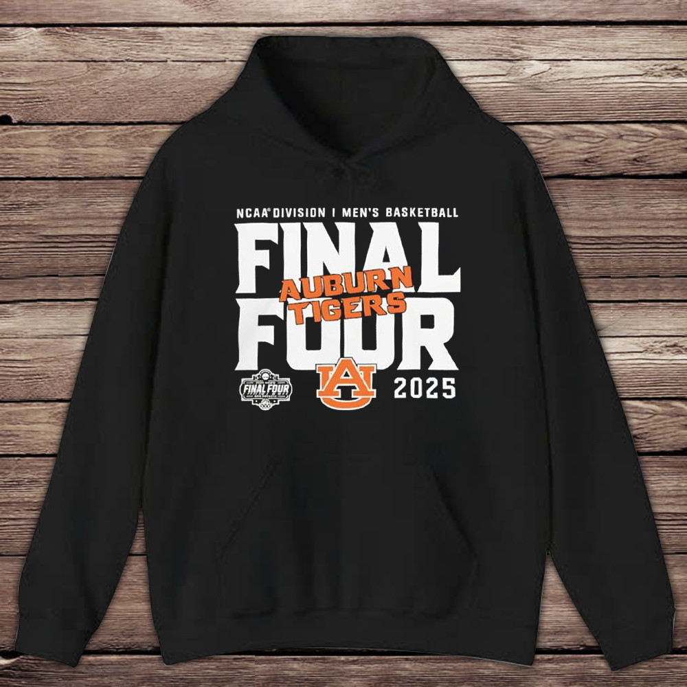 Auburn Tigers 2025 Final Four March Madness NCAA Mens Basketball Tournament Hoodie Fans Gift