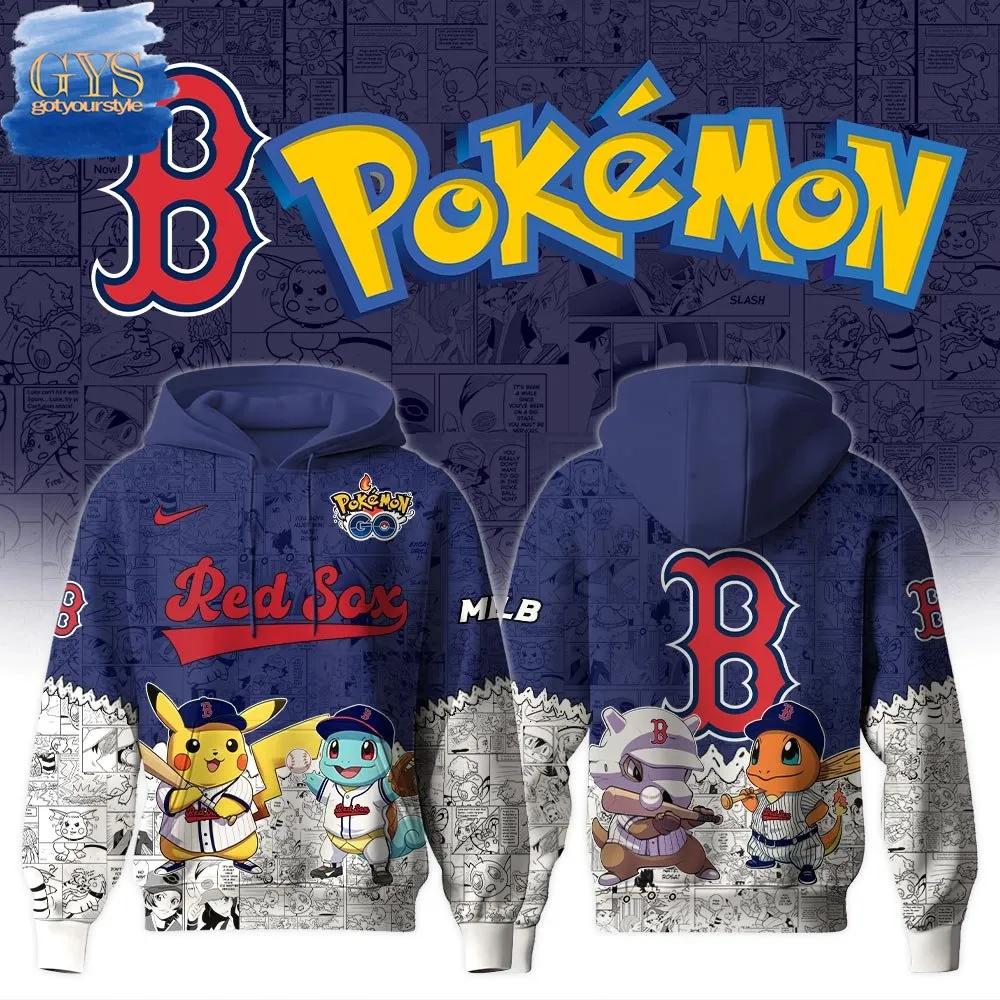 Boston Red Sox x Pokemon GO Special Edition Hoodie Gift For Sport Music Fans