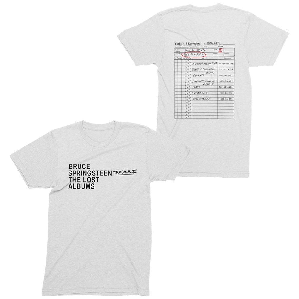 Bruce Springsteen T-Shirt Bruce Springsteen Merch The Lost Albums Tee Gifts For Father's Day