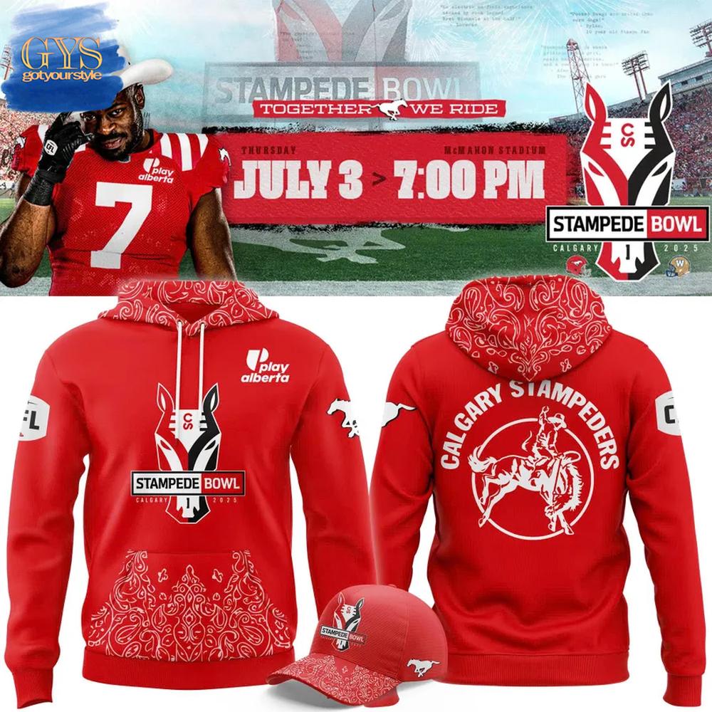 Calgary Stampeders Together We Ride Limited Edition Hoodie Gift For Sport Music Fans