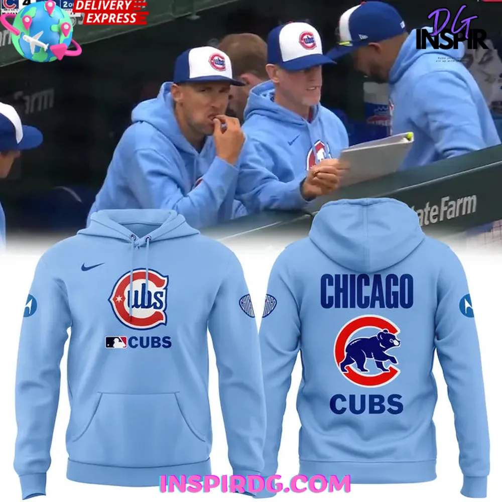 Chicago Cubs Light Blue 2nd Alternate Special Hoodie Gift For Sport Music Fans