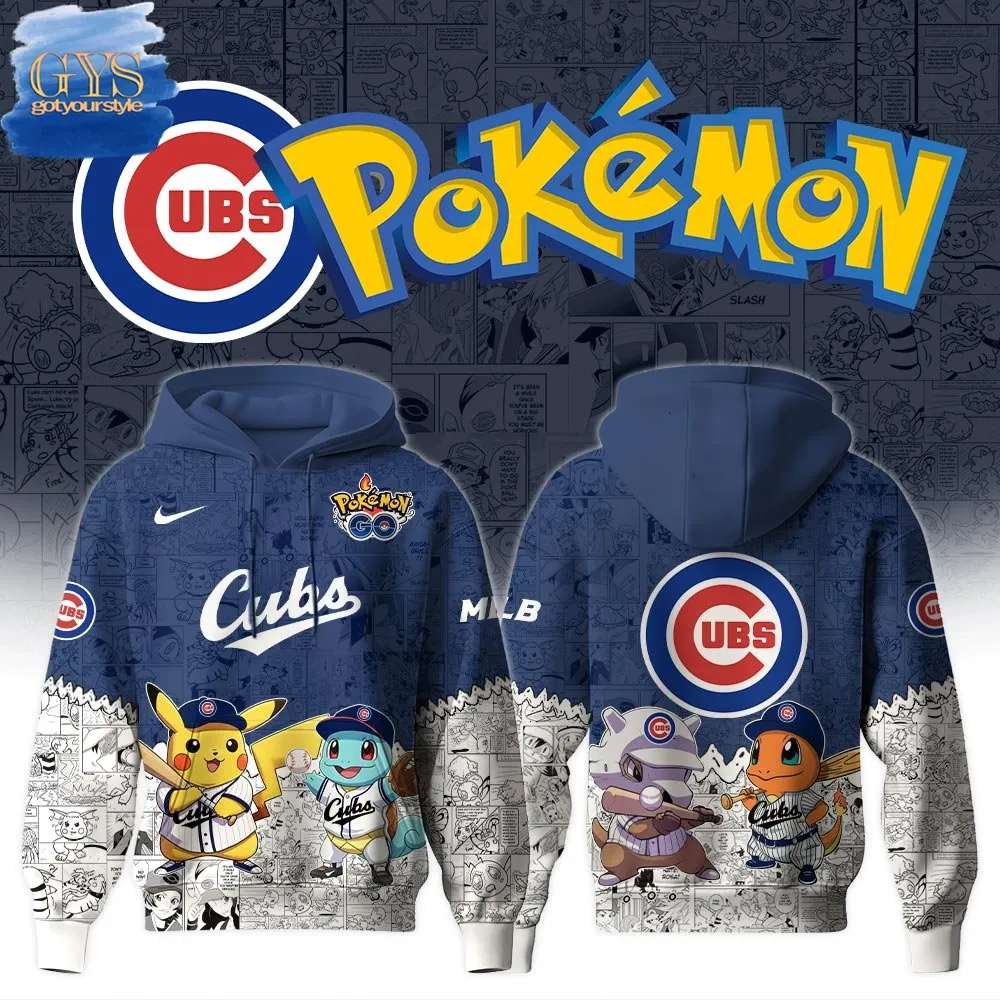 Chicago Cubs x Pokemon GO Special Edition Hoodie Gift For Sport Music Fans