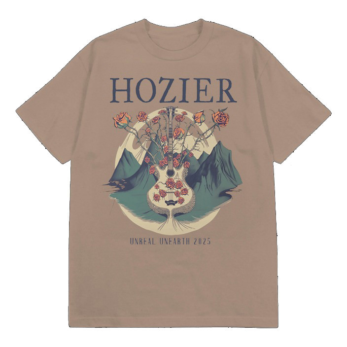 Hozier Concert Merch 2025 Unreal Unearth 2025 Guitar Tour Tshirt Hozier Music Lovers Gift