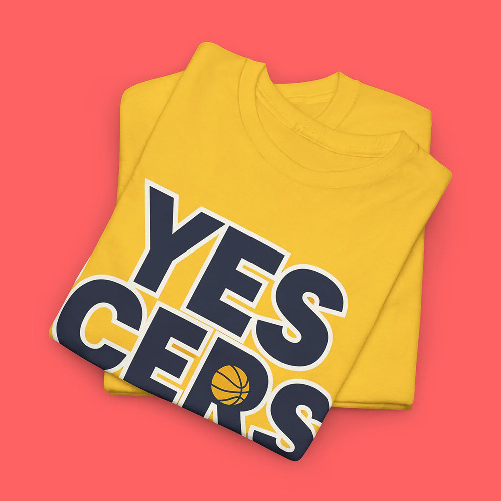 Indiana Pacers Yes Cers Shirt Sentimental Father's Day Gifts