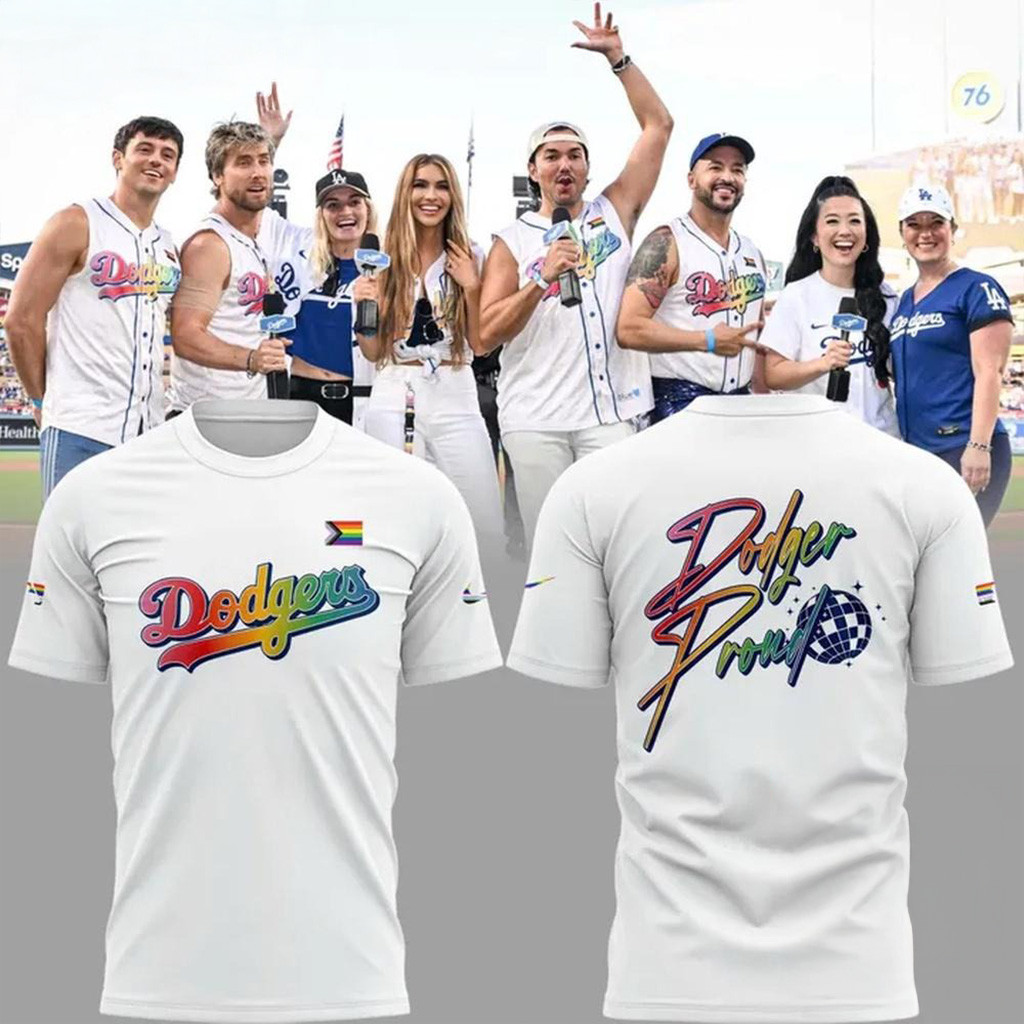 Los Angeles Dodgers Pride Night 2025 T-Shirt