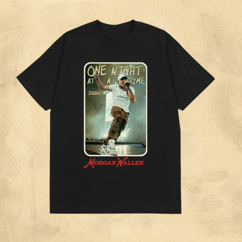 Morgan Wallen Merch Morgan Wallen Shirt MW One Night At A Time Tour T-Shirt Gifts For Fans