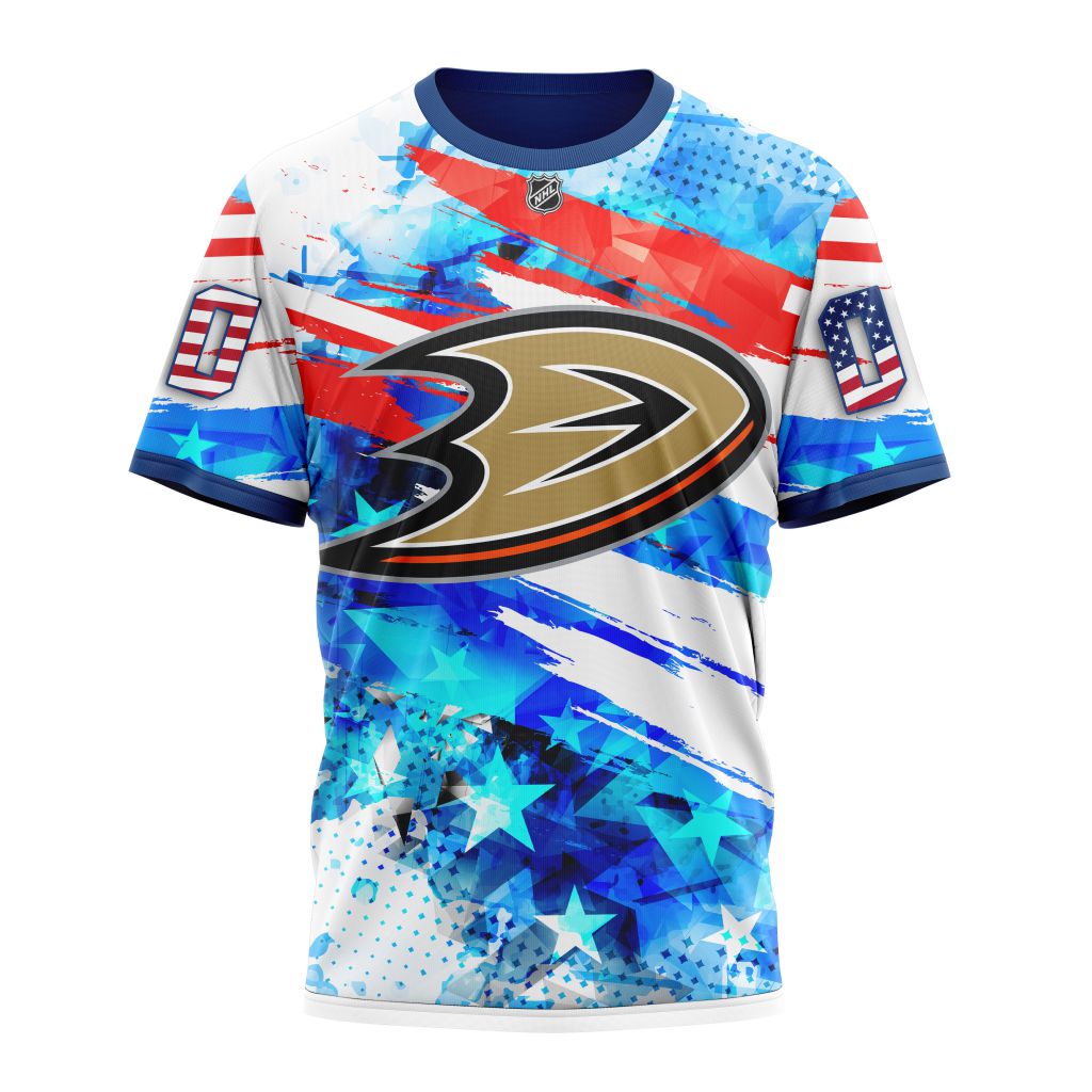 T-shirt Anaheim Ducks | Special Concept For Independence Day ST2201