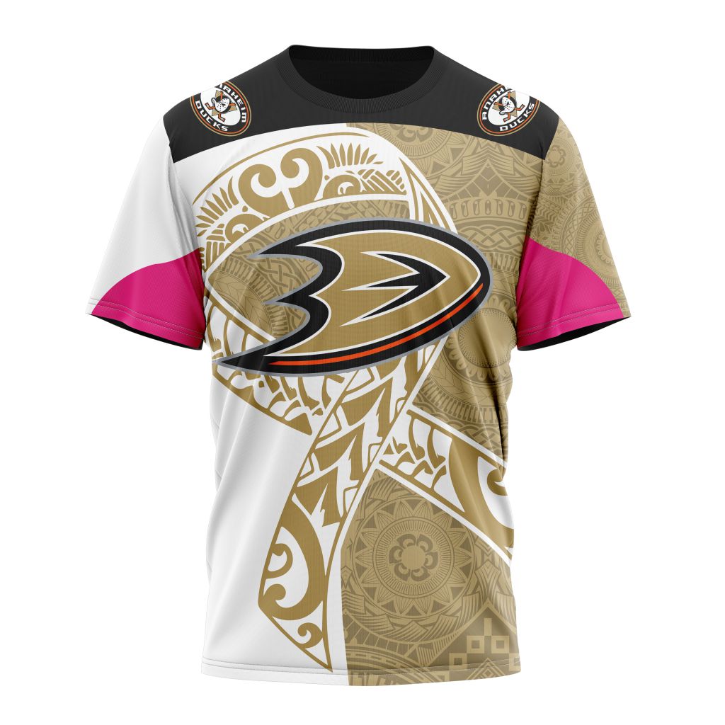 T-shirt Anaheim Ducks | Specialized Samoa Fights Cancer Jersey