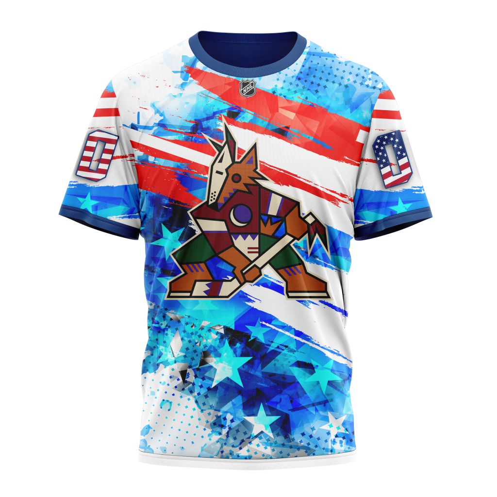 T-shirt Arizona Coyotes | Special Concept For Independence Day ST2201