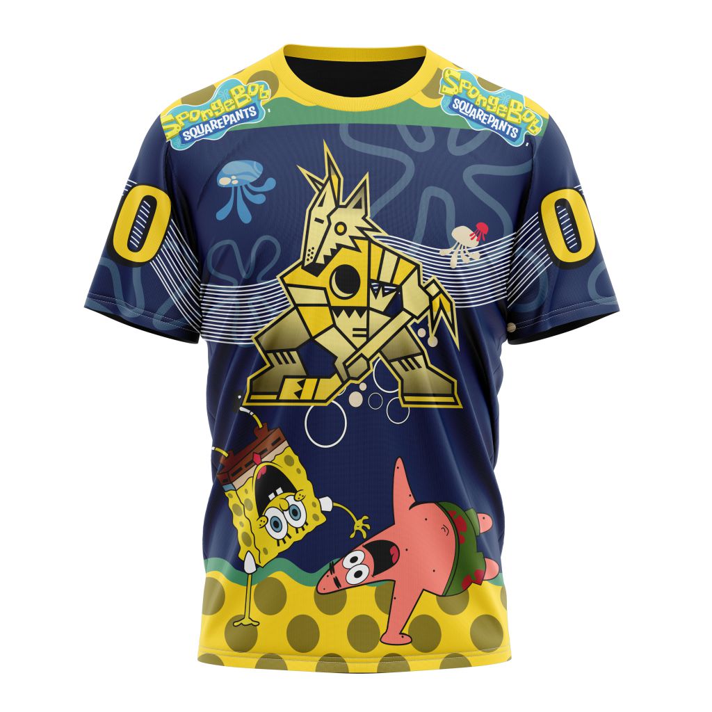 T-shirt Arizona Coyotes | Specialized Jersey With SpongeBob