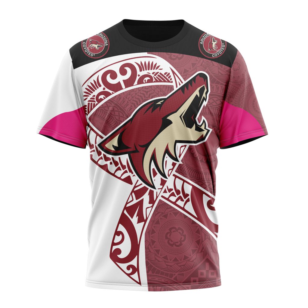 T-shirt Arizona Coyotes | Specialized Samoa Fights Cancer Jersey