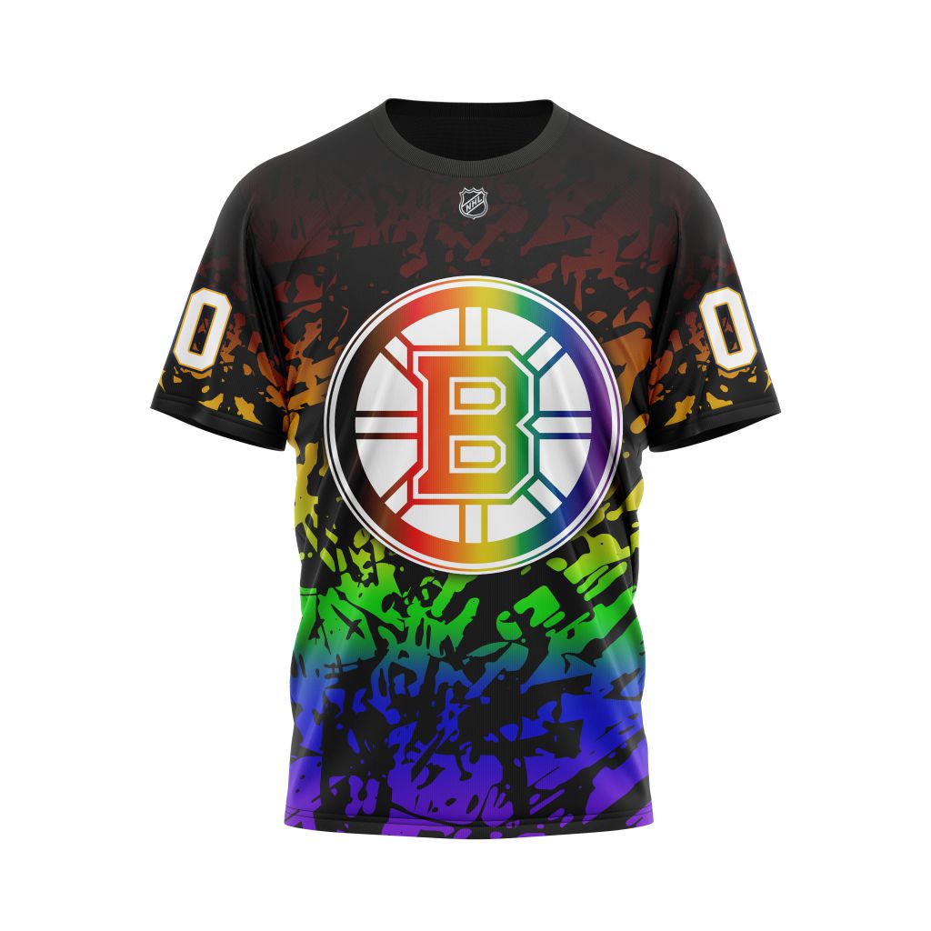 T-shirt Boston Bruins | Specialized New Pride Jersey V0422