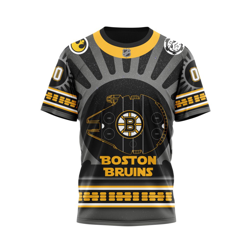 T-shirt Boston Bruins | Specialized Star Wars May The 4th Be With You V0222