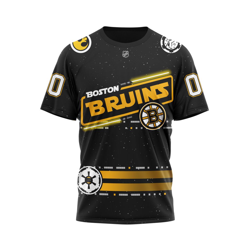 T-shirt Boston Bruins | Star Wars May The 4th Be With You V0122