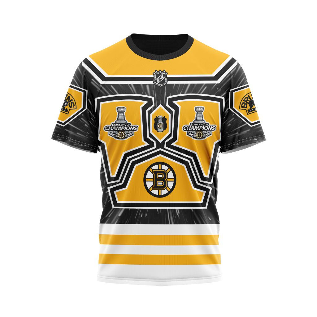 T-shirt Boston Bruins | Star Wars May The 4th Be With You V0422
